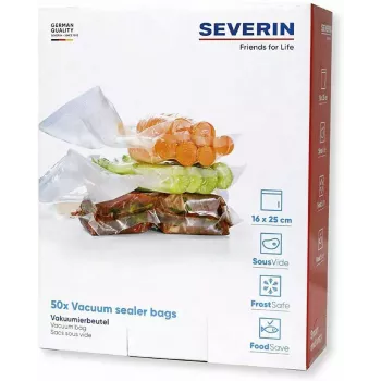 SEVERIN ZB 3613 vacuum sealer bags 16 x 25 cm, 50 pcs