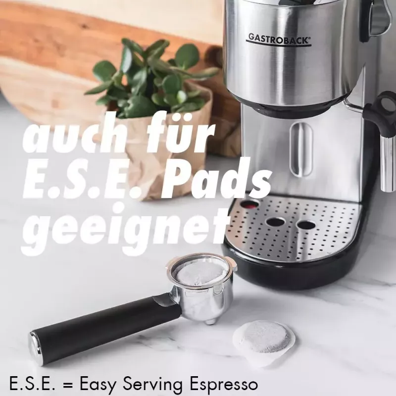 Espresso machine Gastroback Design Espresso Piccolo 1.4 L Manual