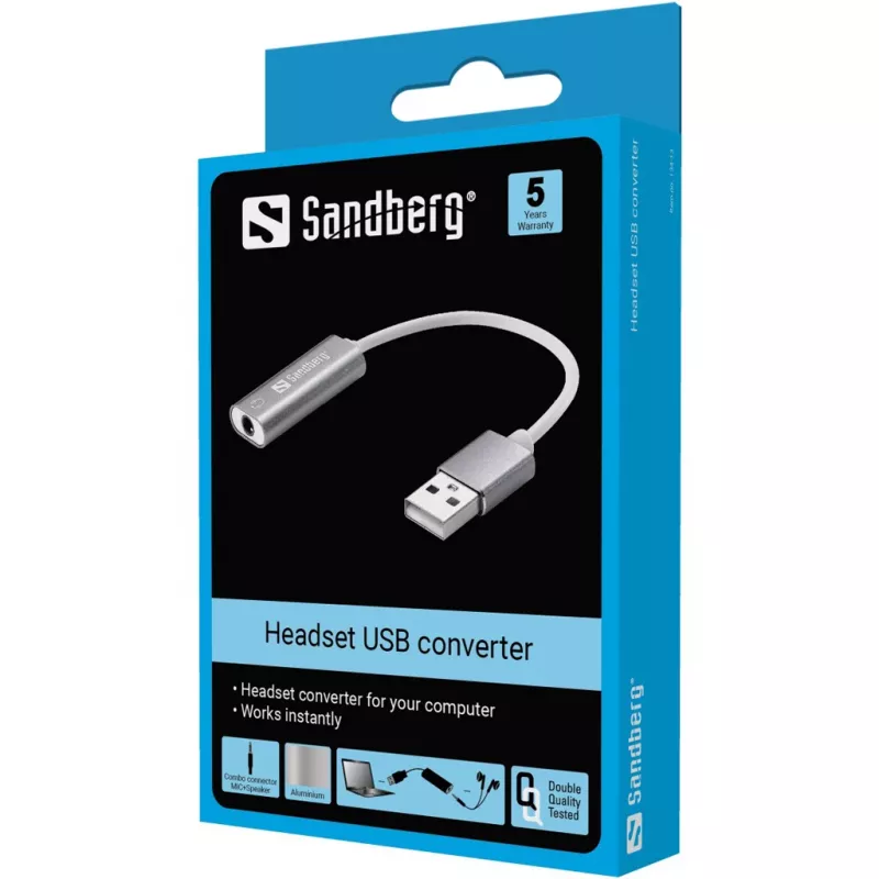 Headset USB converter Sandberg Sandberg Headset USB converter