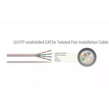 Network Cable SBOX UTP-305 CAT5E RJ45 305M Blue