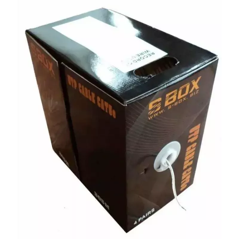 Network Cable SBOX UTP-305 CAT5E RJ45 305M Blue