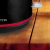 Electric kettle MANTA KTL9230B 1.7L 2200W Black, plastic body, Strix controller, water level indicator