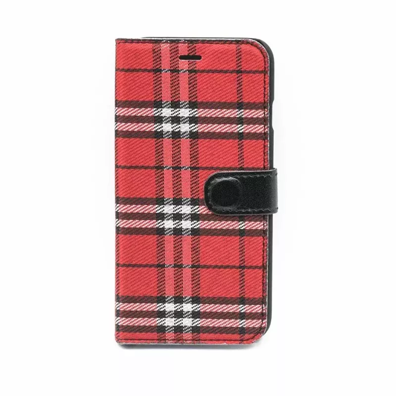 Folio Case Tellur TLL184031 for iPhone 7 Black Red