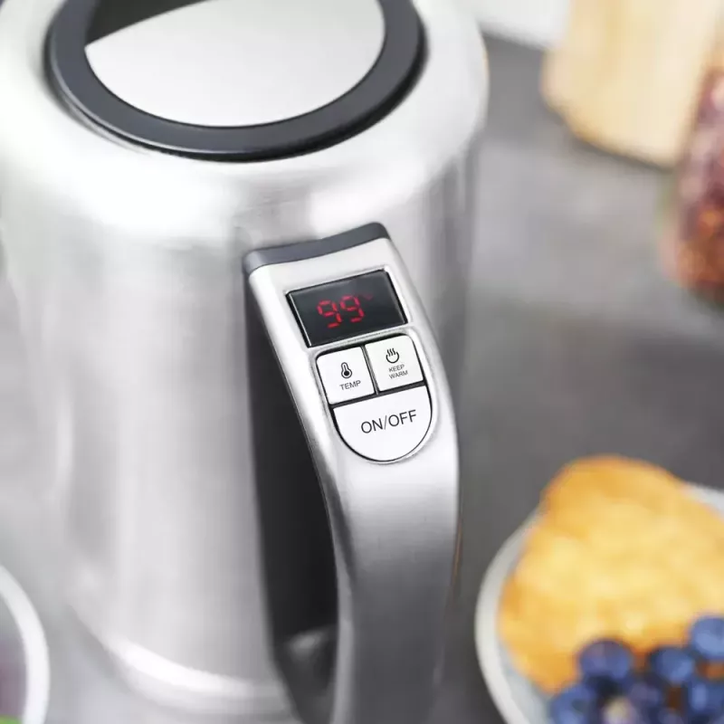 Electric kettle Gastroback 1.7 L 3000 W Black Stainless steel