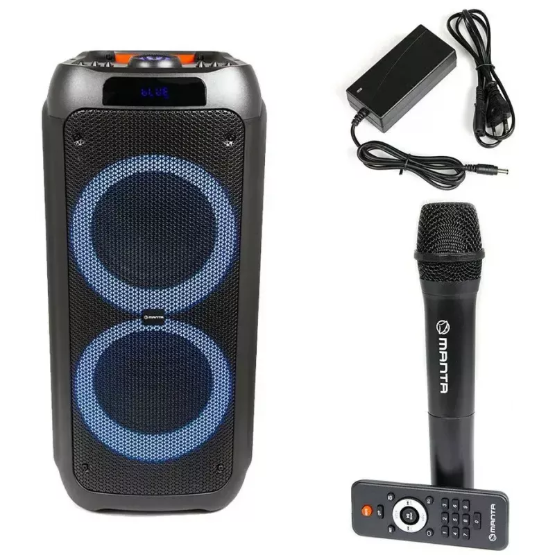 Portable Bluetooth Speaker MANTA SPK5310 PRO 20W — wireless, rechargeable, TWS support