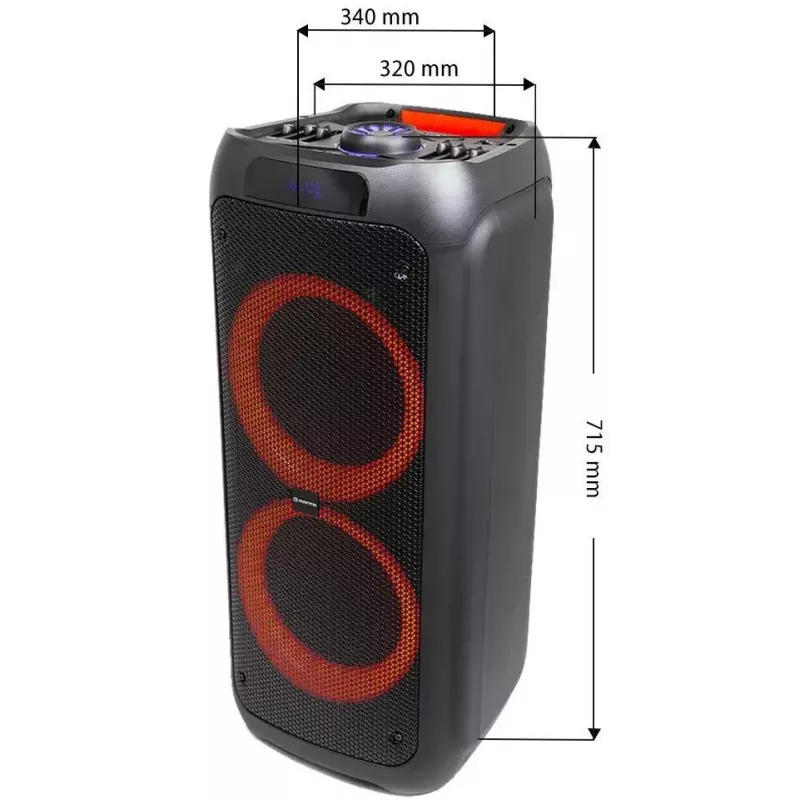 Portable Bluetooth Speaker MANTA SPK5310 PRO 20W — wireless, rechargeable, TWS support