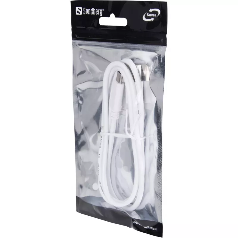 Cable USB-C to USB-A 2.0 Sandberg 336-15 1M