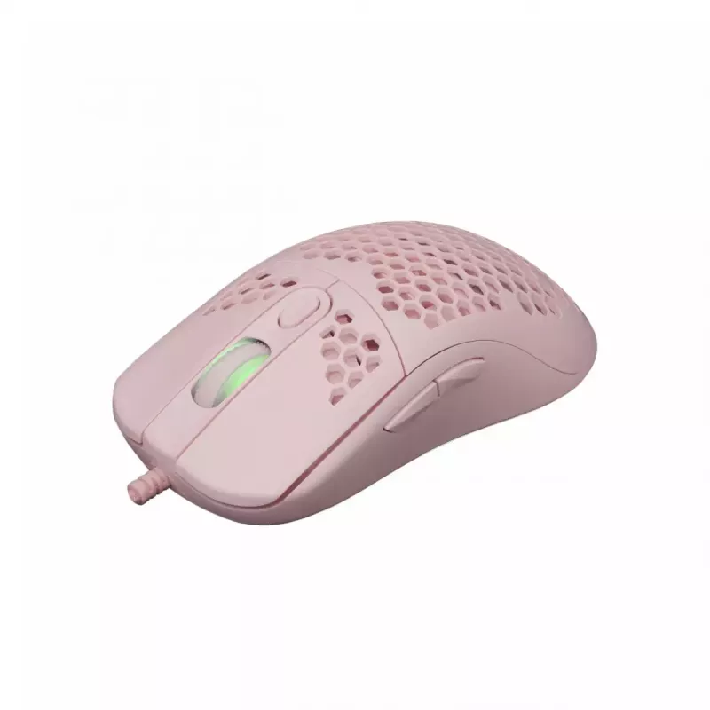 Mouse White Shark Galahad Pink USB Type-A