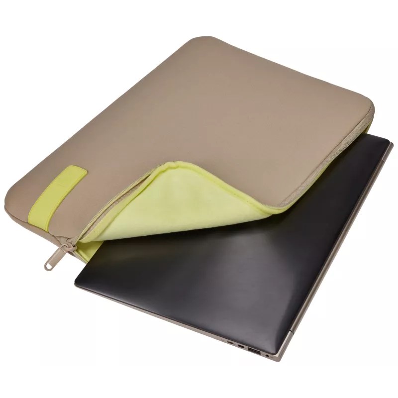 Case Logic Reflect REFPC-114 Plaza Taupe/Sun-Lime 35.6 cm (14 inch) Sleeve case