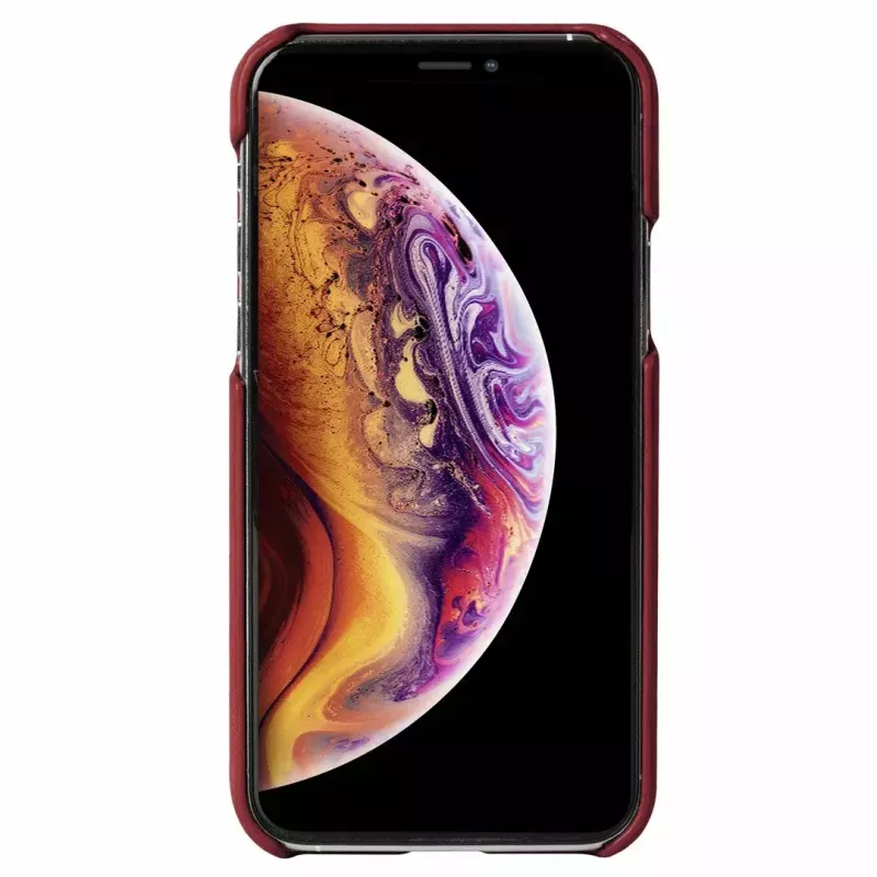 Protective CardCover case Krusell Sunne for Apple iPhone 11 Pro Max, vintage red