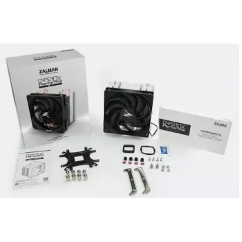 CPU cooler ZALMAN CNPS10X PERFORMA ST with 120mm fan and 4 heat pipes