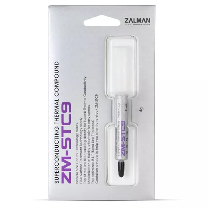 Zalman ZM-STC9 heat sink compound 9.1 W/m·K 4 g