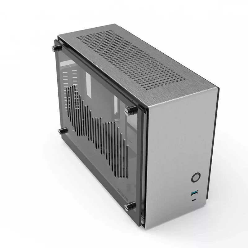 PC Case Zalman M2 Mini-Silver Mini Tower Silver