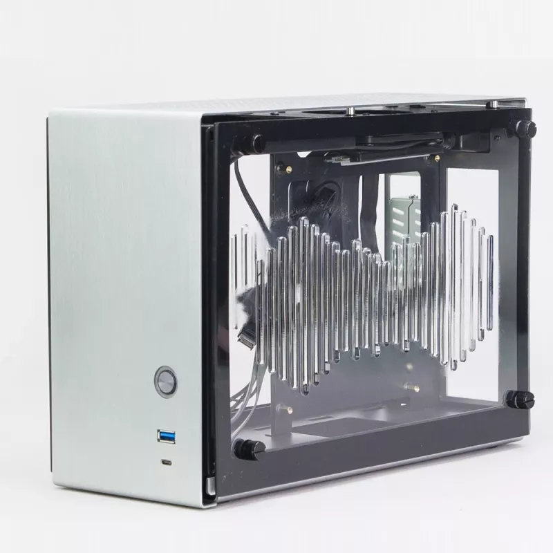PC Case Zalman M2 Mini-Silver Mini Tower Silver