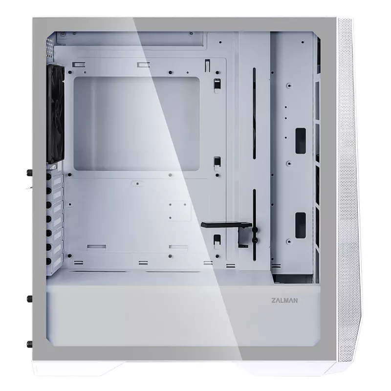 Zalman Z9 Iceberg ATX Mid Tower PC Case, White fan Midi Tower