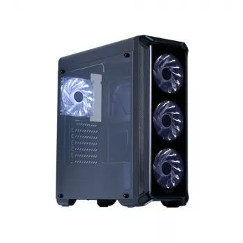 Zalman i3 Edge Midi-Tower - black - Midi/Minitower - ATX Midi Tower Black