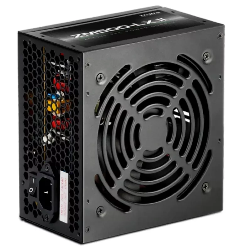Zalman ZM500-LXII power supply unit 500 W 20+4 pin ATX ATX Black