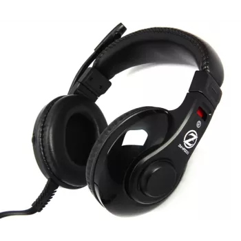 Zalman ZM-HPS200 headphones/headset Wired Head-band Gaming Black