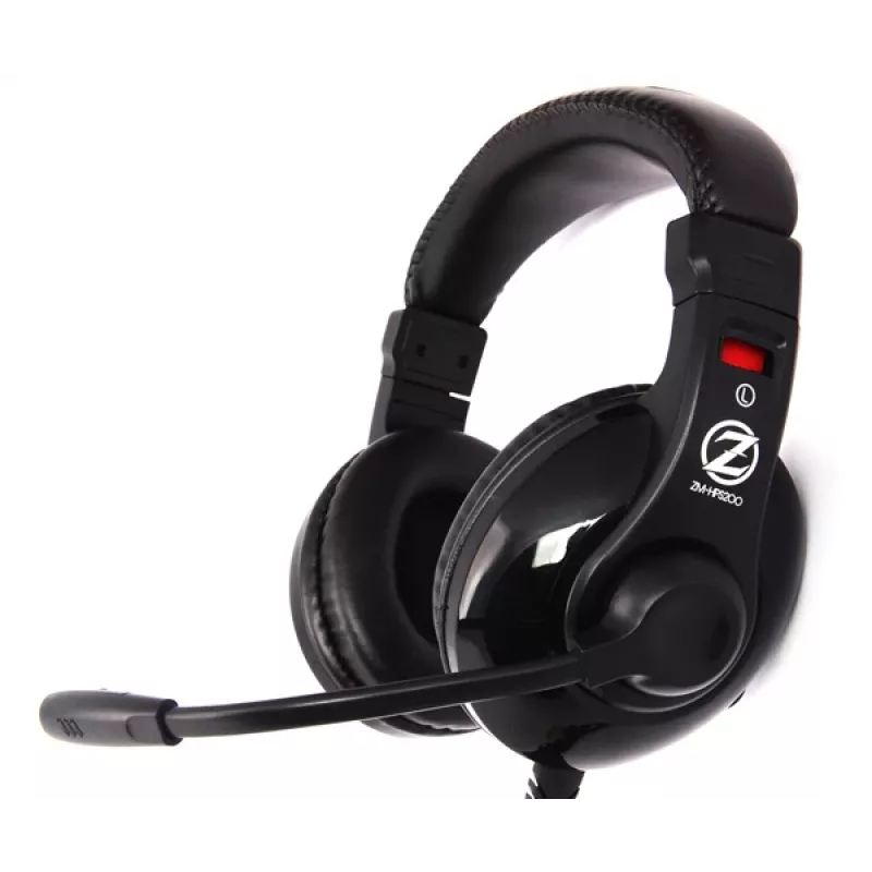 Zalman ZM-HPS200 headphones/headset Wired Head-band Gaming Black