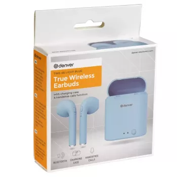 Headphones Denver TWE-46LIGHTBLUE