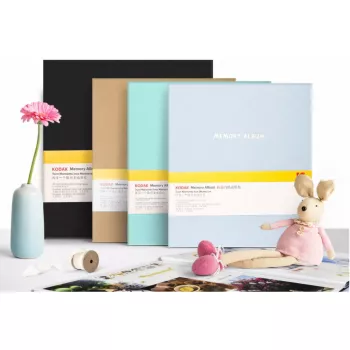 Photo memory album Kodak 9891313 — 20 pages, 235×270 mm, kraft paper cover