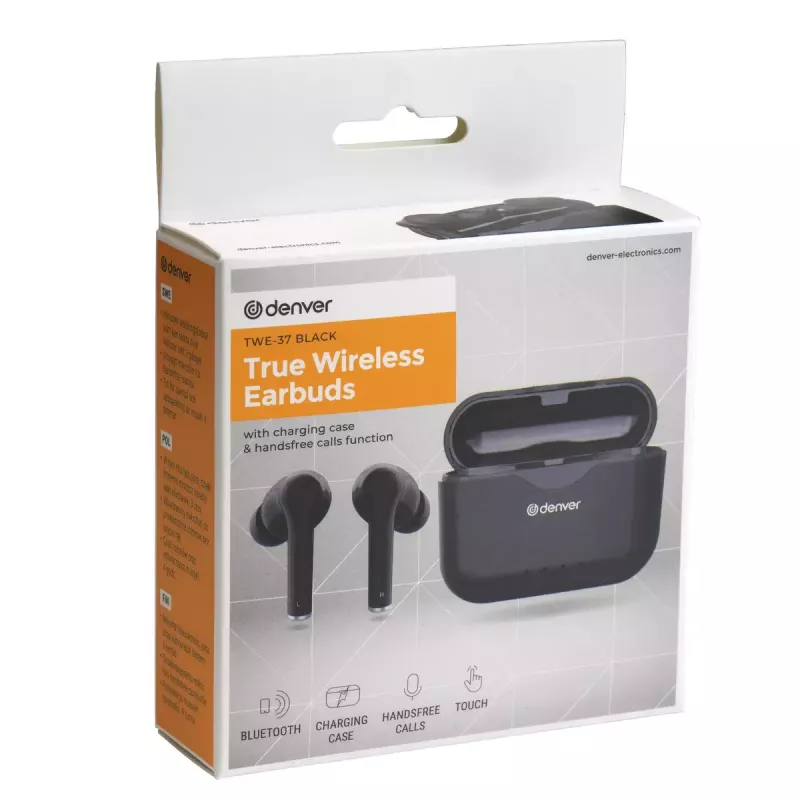 Headset Denver TWE-37BLACK