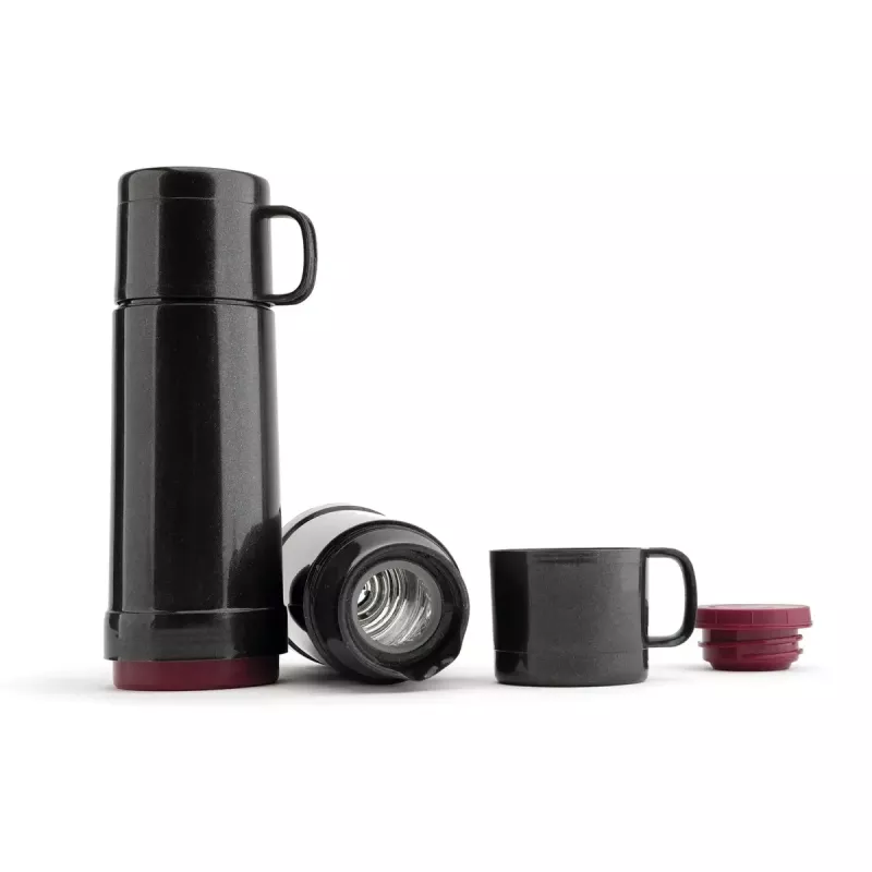 Vacuum Flask JATA HTER2150 0.5L Black BPA Free