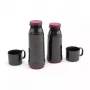 Vacuum Flask JATA HTER2100 1 L Black