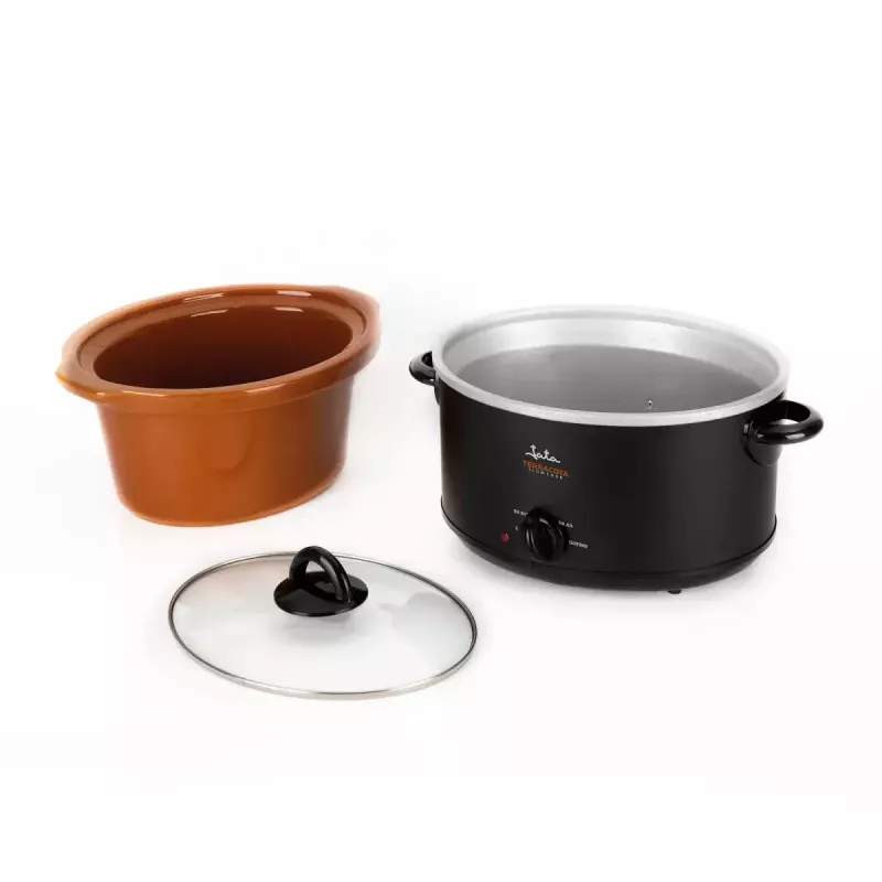 Slow Cooker JATA JEOL2135 3.5L 180W Black Terracotta