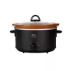 Slow Cooker JATA JEOL2135 3.5L 180W Black Terracotta