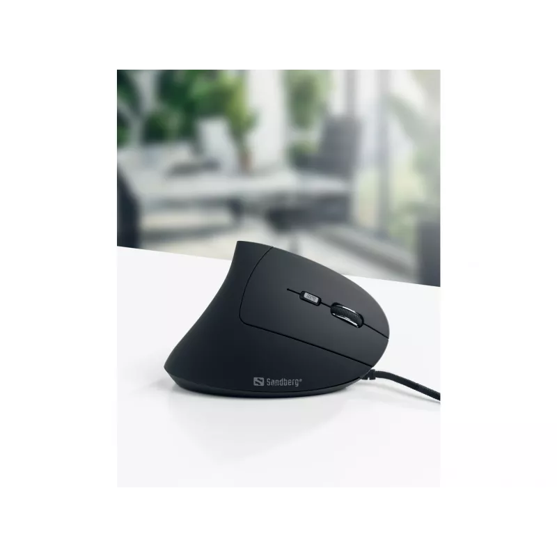 Wired Mouse Sandberg Wired Vertical Mouse USB Type-A