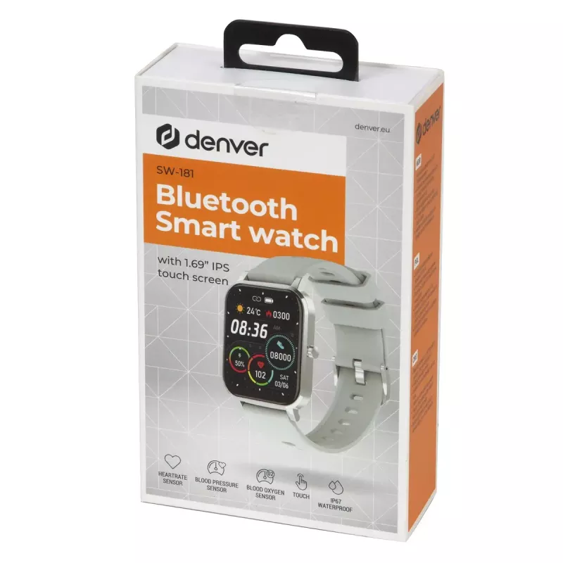Smartwatch Denver SW-181GREY Silver