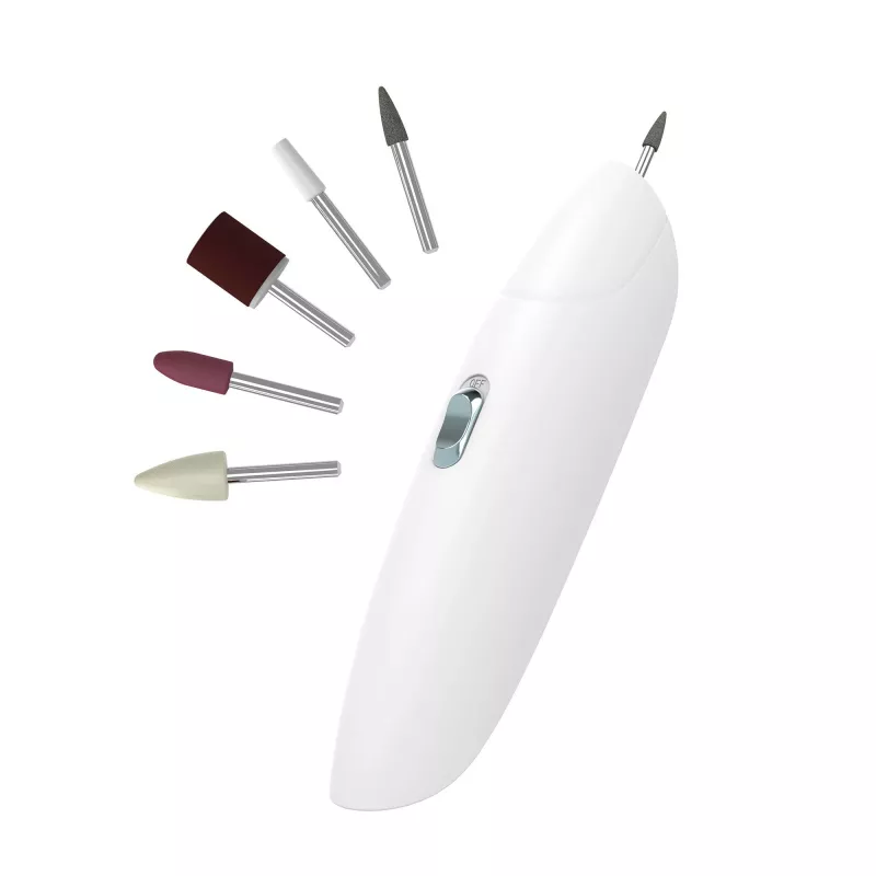 HoMedics 5-in-1 Electric Mani/Pedi Set 5 heads Battery Plastic