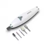 HoMedics Luxury 6-in-1 Electric Mani/Pedi Set 6 heads Battery Plastic