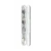 HoMedics Luxury 6-in-1 Electric Mani/Pedi Set 6 heads Battery Plastic