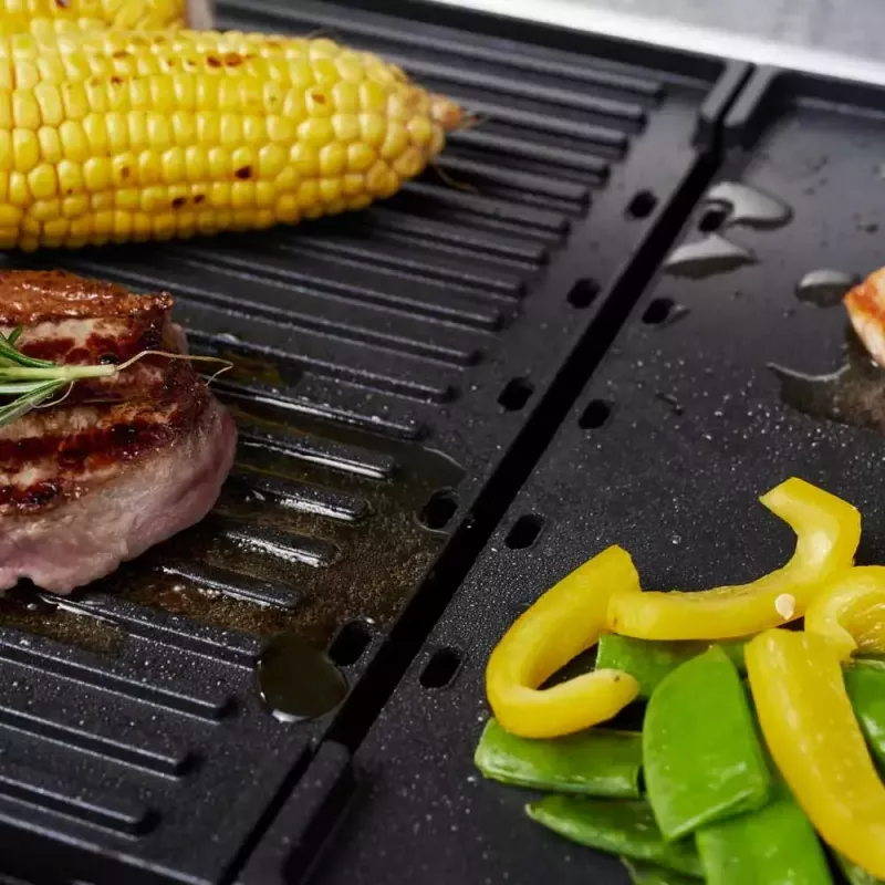 Gastroback Design Plancha & BBQ contact grill 2000 W stainless steel