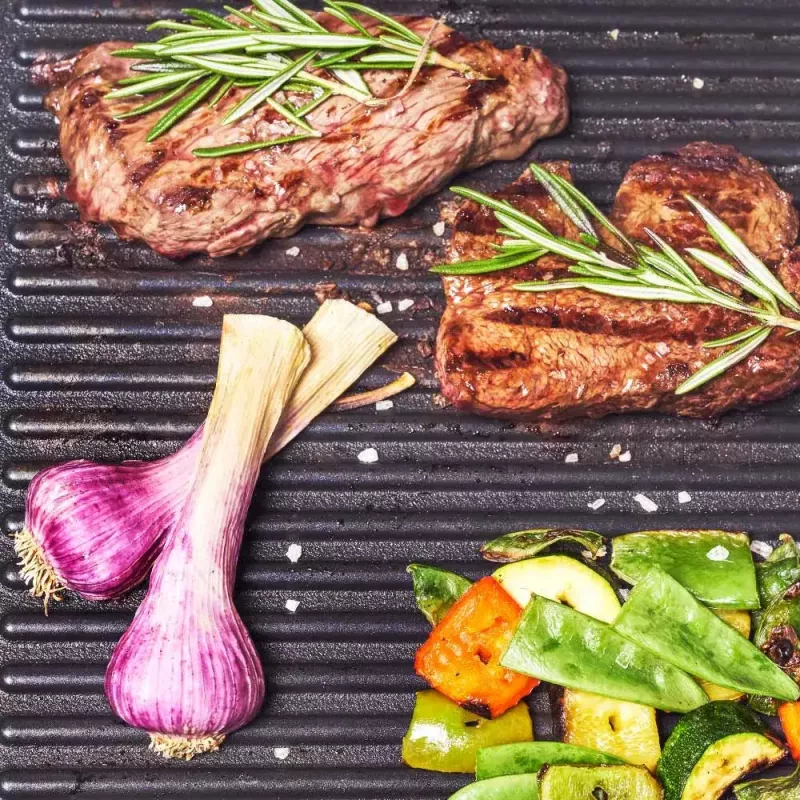 Gastroback Design Plancha & BBQ contact grill 2000 W stainless steel