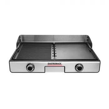 Gastroback Design Plancha & BBQ contact grill 2000 W stainless steel