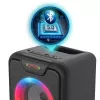 Portable Bluetooth speaker MANTA SPK816 — 30W RMS, Bluetooth 5.0, USB/SD/AUX, FM, 4h battery, Black