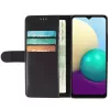 Wallet case Krusell Galaxy A02 16.5 cm Black 3 card pockets