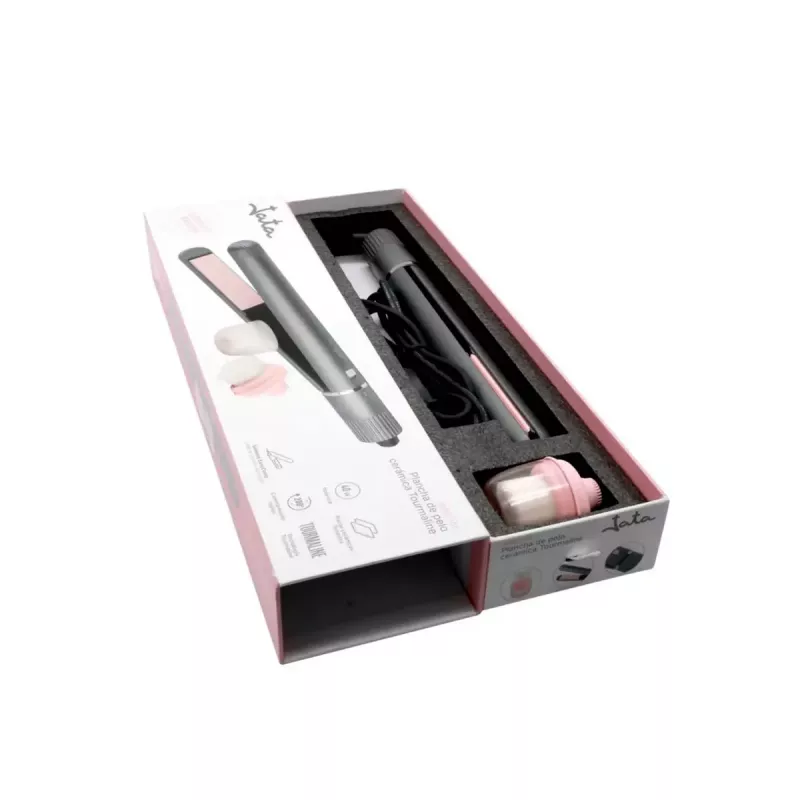 Straightening iron JATA JBSE2101 Warm Silver 200°C 40W 1.9m