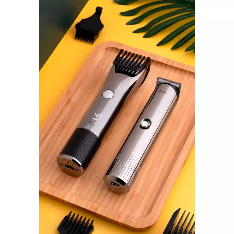 Hair Trimmers JATA JBSE2102 Black Silver 90 min battery life