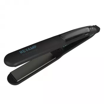 Straightening iron Revamp Progloss Steamcare ST-1600-EU Steam Black 3 m