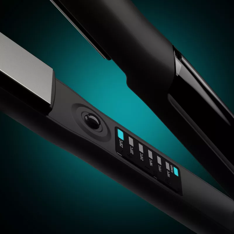 Straightening iron Revamp Progloss Steamcare ST-1600-EU Steam Black 3 m
