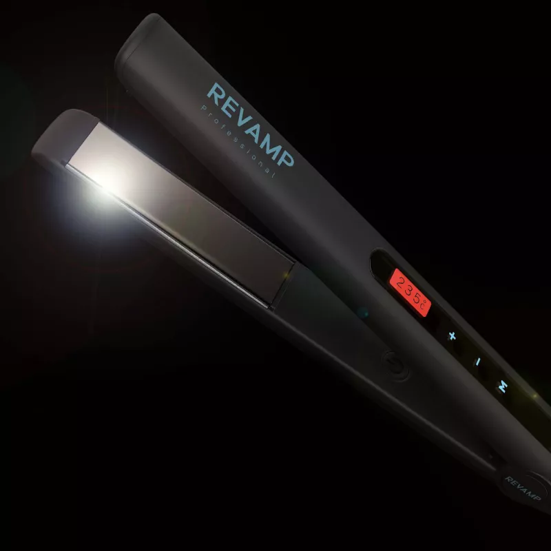 Revamp Progloss Touch Digital Straightening iron Warm Black 3 m