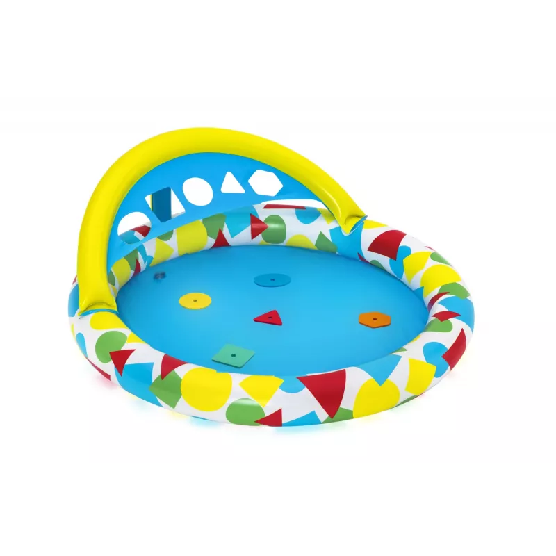 Inflatable pool Bestway 52378, dimensions 47 inch x 46 inch x 18 inch (inflatable backyard pool)