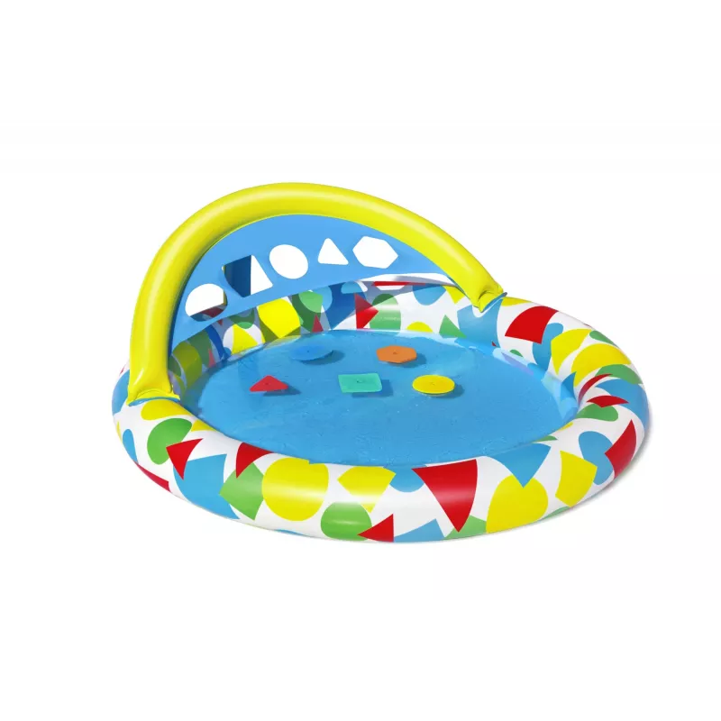 Inflatable pool Bestway 52378, dimensions 47 inch x 46 inch x 18 inch (inflatable backyard pool)