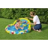 Inflatable pool Bestway 52378, dimensions 47 inch x 46 inch x 18 inch (inflatable backyard pool)