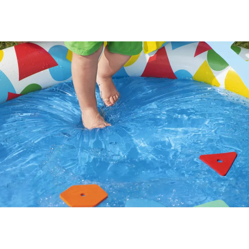 Inflatable pool Bestway 52378, dimensions 47 inch x 46 inch x 18 inch (inflatable backyard pool)