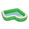 Bestway 7'7 inch x 7'7 inch x 20 inch/2.31m x 2.31m x 51cm Tropical Paradise Family Pool